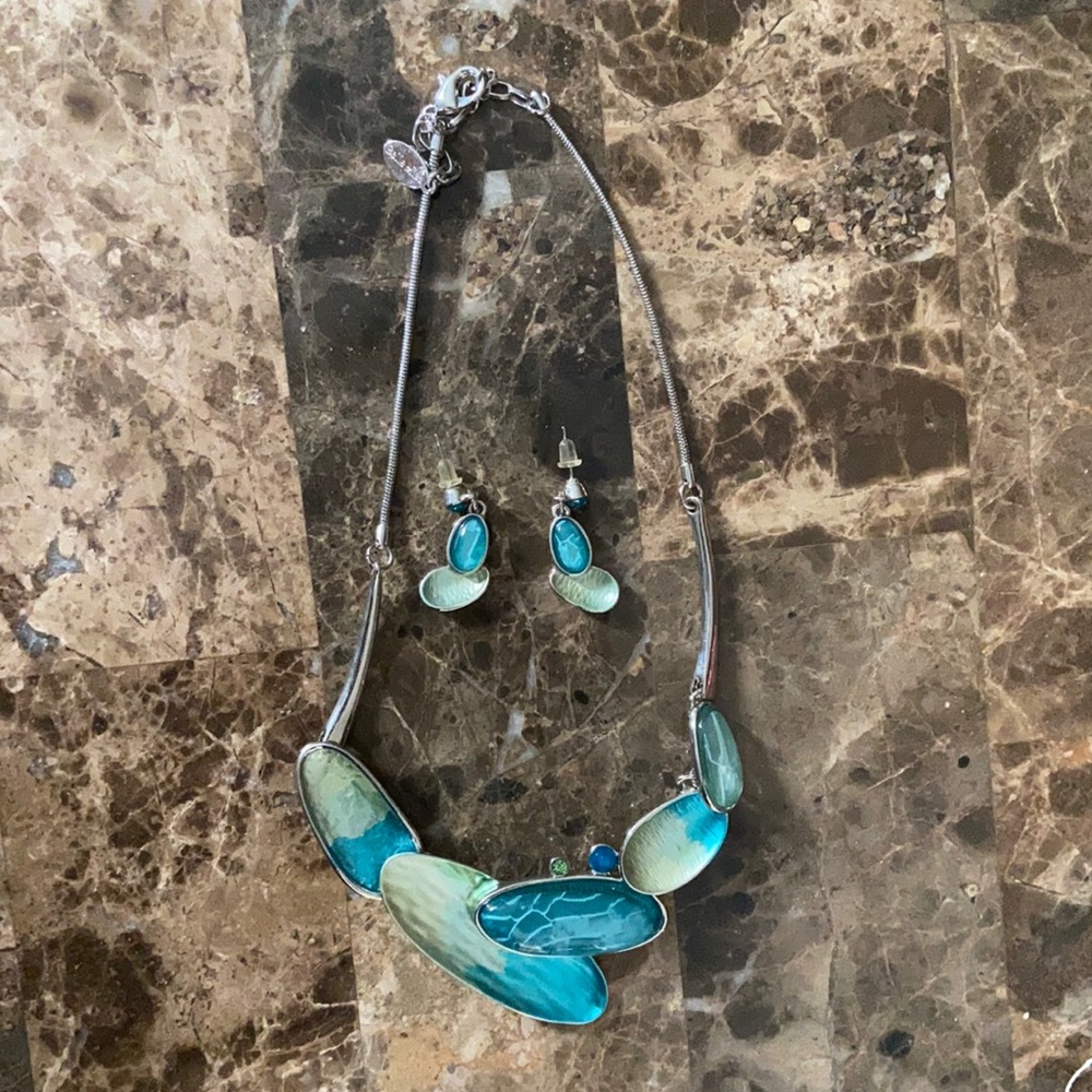 Ocean inspired jewelry set